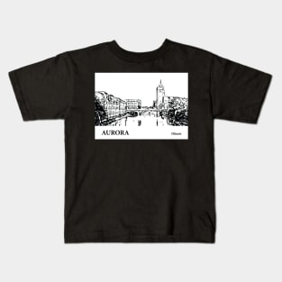 Aurora - Illinois Kids T-Shirt